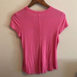Vibrant Pink Short Sleeve Women's Tee
